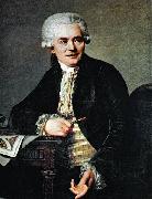 Portrait of Johann Heinrich Riesener Antoine Vestier